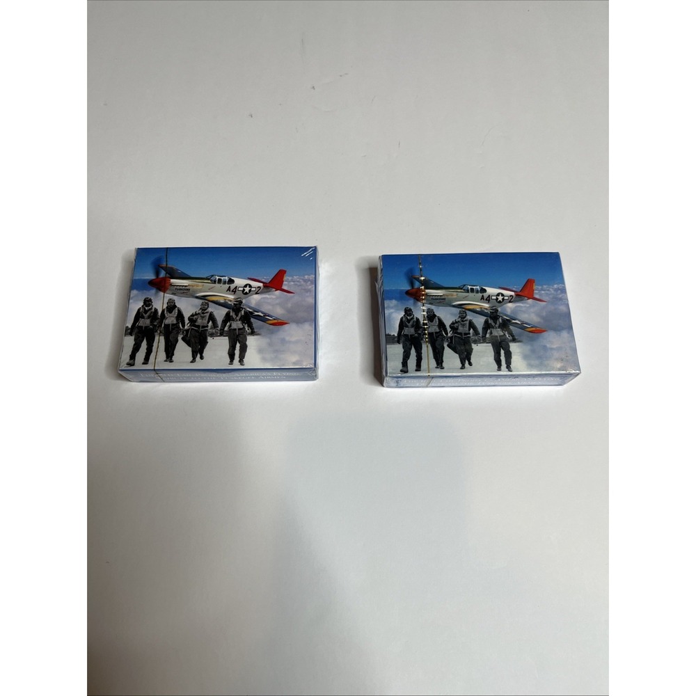 Tuskegee Airmen The Red Tail Project Commemorative Air Force Playing Cards (2)